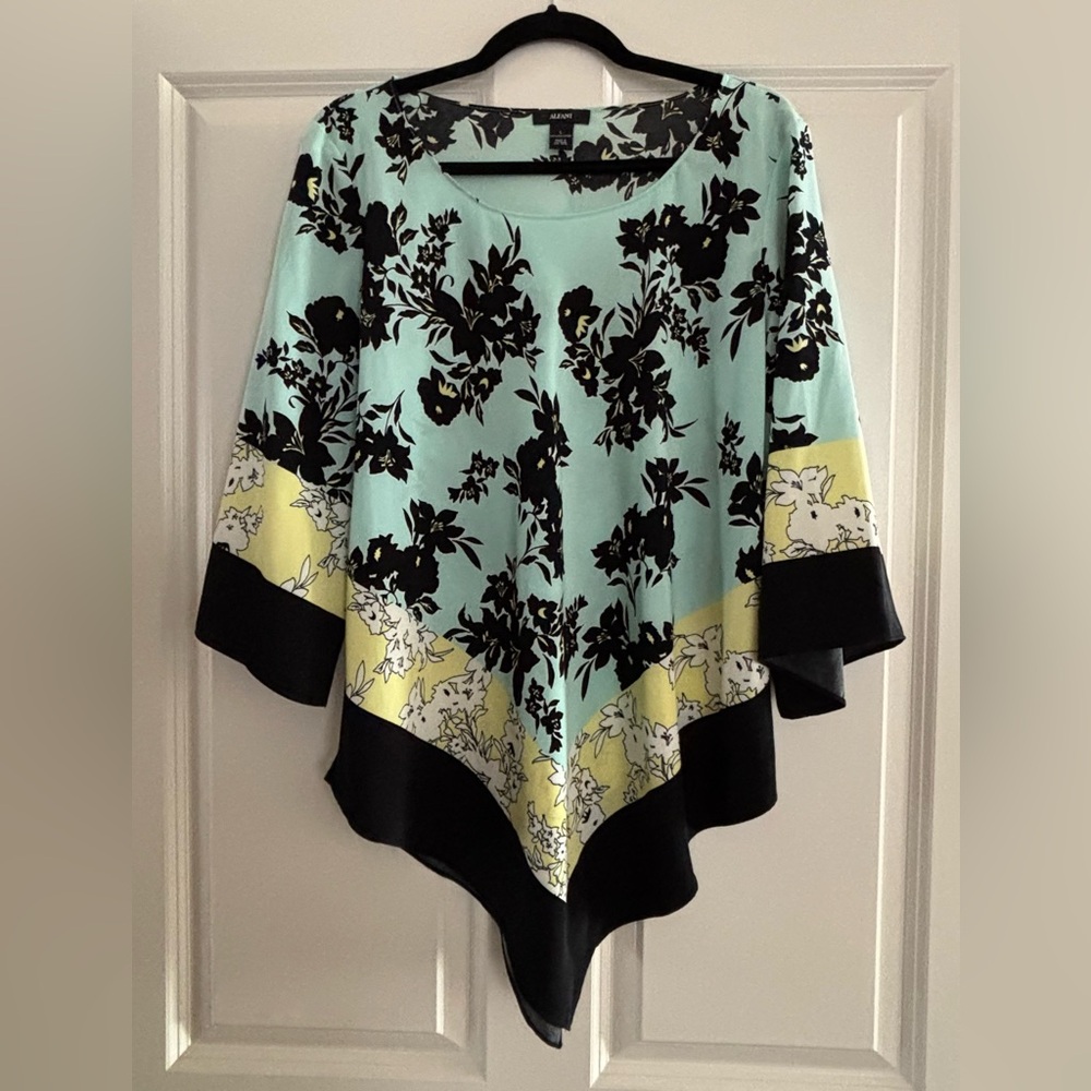 Alfani Floral Tunic Blouse